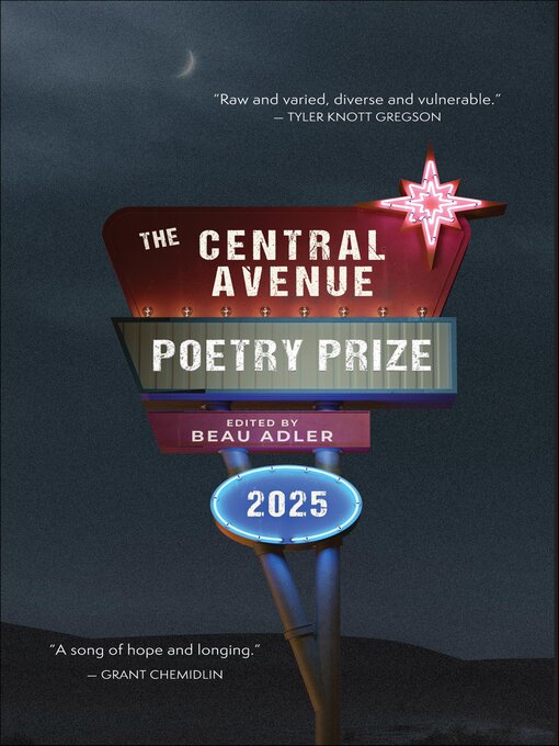 Title details for The Central Avenue Poetry Prize 2025 by Beau Adler - Available